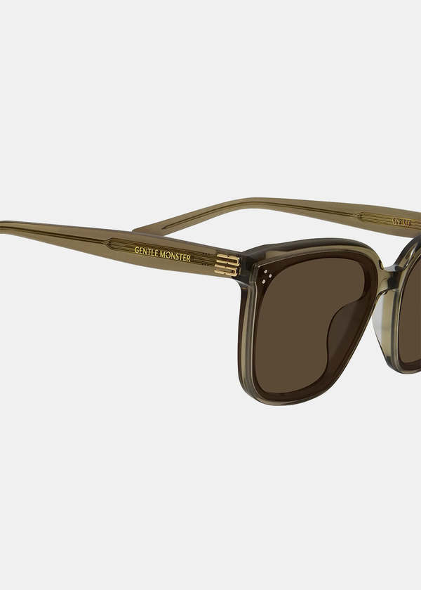Gentle Monster MY ME-KC6 Sunglasses - Brown | Garmentory
