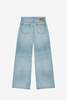 Ganni Soft Rigid Denim Baggy Jeans - Light Blue Stone - Thumbnail 3