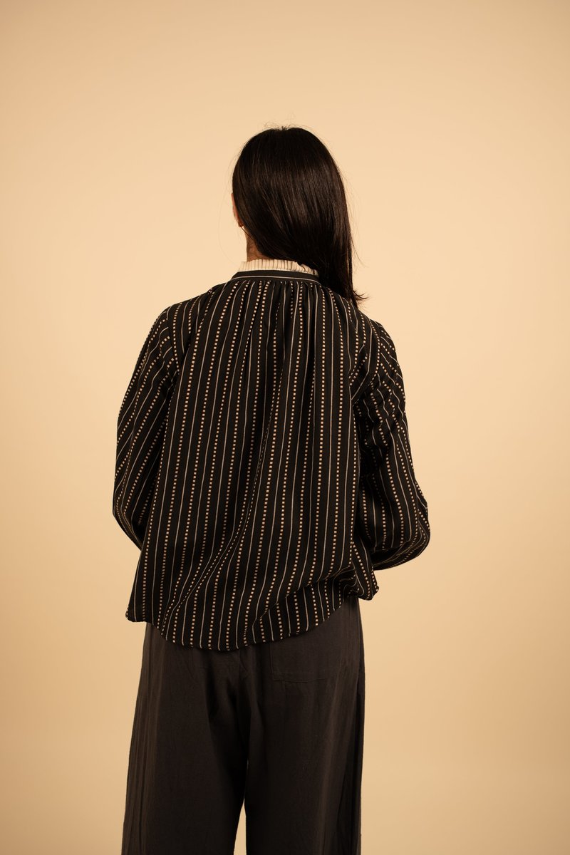 FOLD Stripe Dobby Shirt