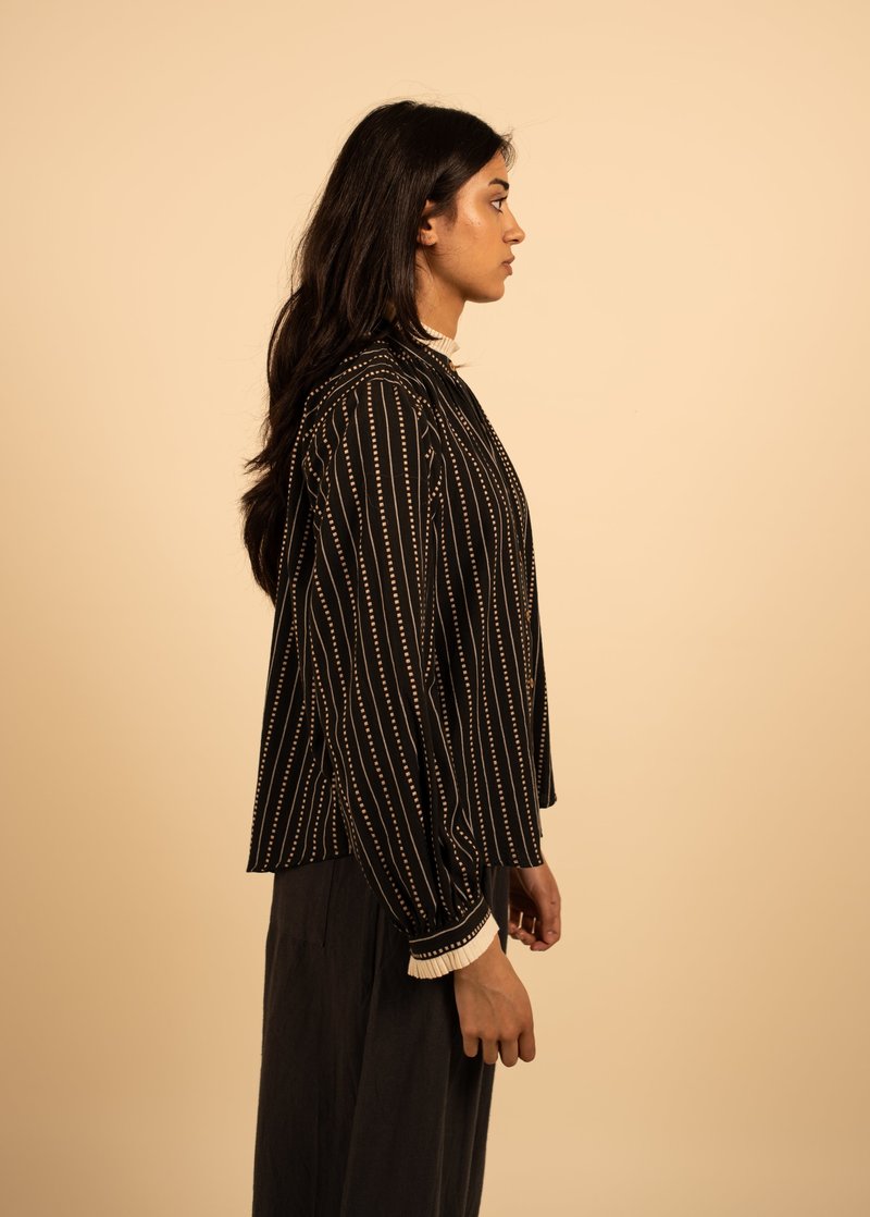 FOLD Stripe Dobby Shirt