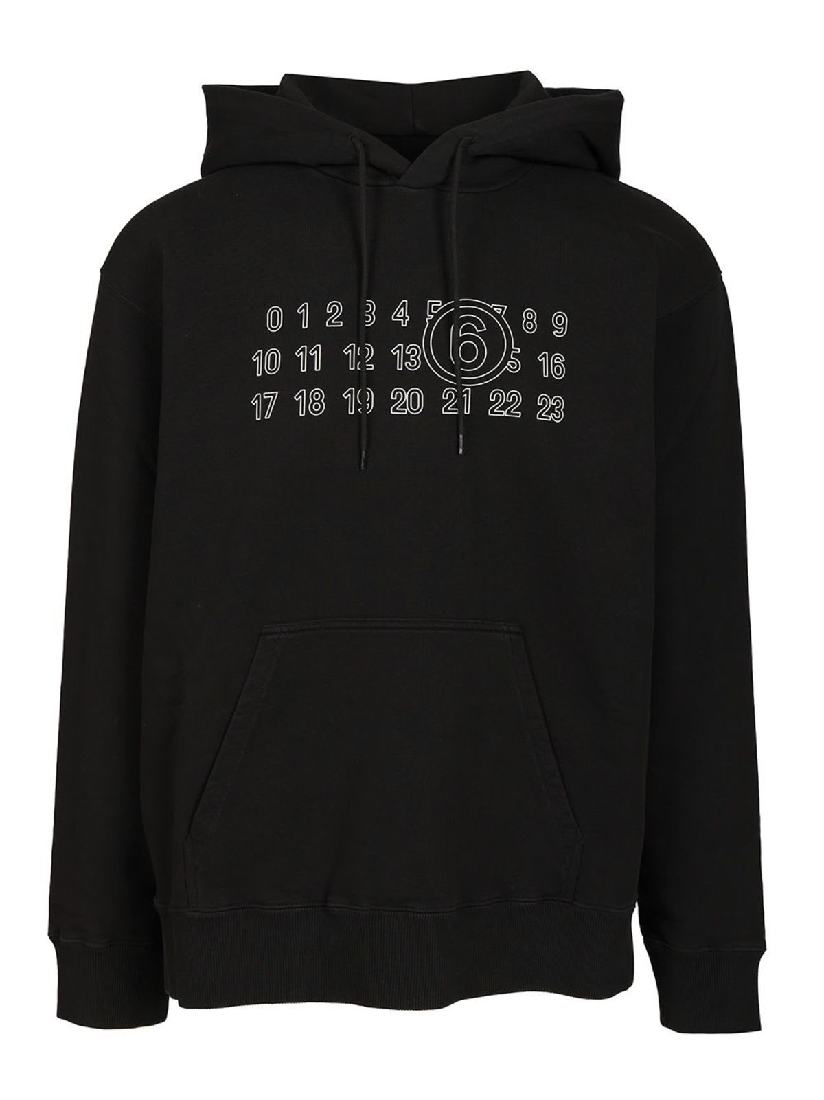トップス MM6 MAISON MARGIELA SWEATSHIRT MM6 Maison Margiela numbers-motif Sweatshirt | Black | FARFETCH