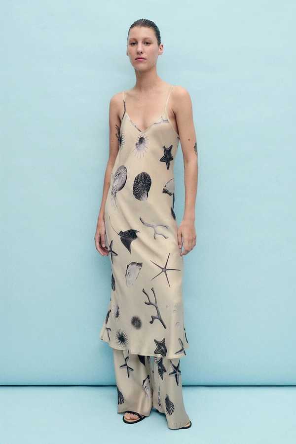 she sells sea shells slip dress For Love & Lemons She Sells Sea Shells Slip Dress