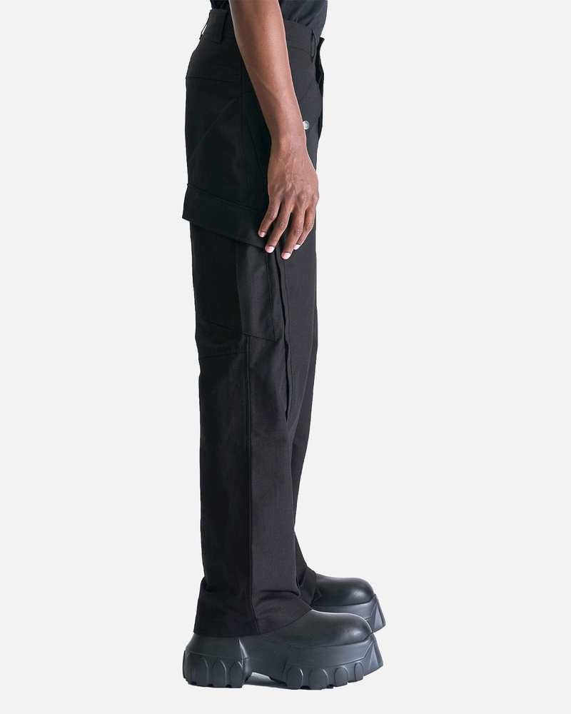 FFFPOSTALSERVICE Zip Trouser パンツ ブラック 3-Way Zip Trouser in Black/Black – SVRN