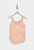 ICHI ANTIQUITES Natural Hand Dye 2Way Tank Top - Light Pink - Thumbnail 1
