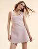 Cynthia Rowley Ella Bonded Scallop Dress - Mauve - Thumbnail 1