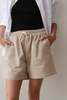 Donni. The Chino Drawstring Short - Thumbnail 1