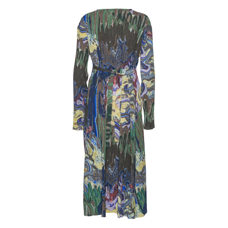 Henrik Vibskov O Dress Graphic Slopes Dark Dress Henrik Vibskov O Dress Graphic Slopes Dark Dress