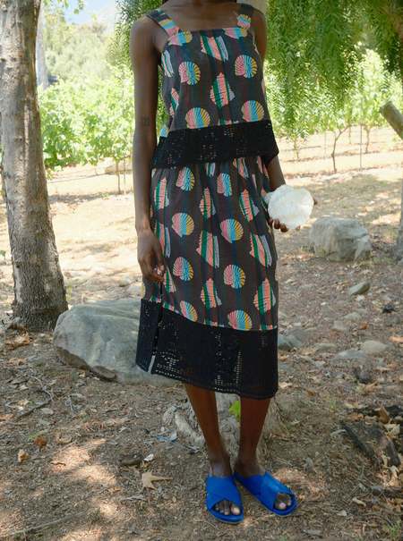 MKDT STUDIO Novo Poplin Skirt - Black | Garmentory