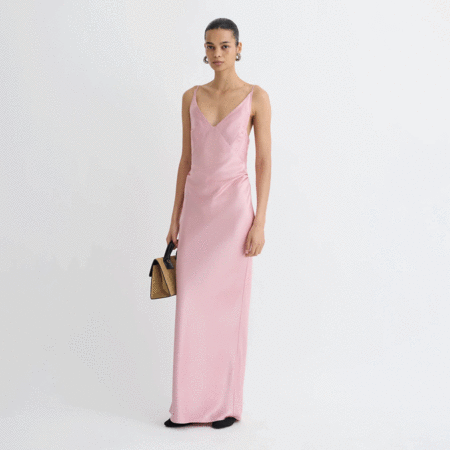 Nanushka ANCENS Satin slip dress - Rose | Garmentory