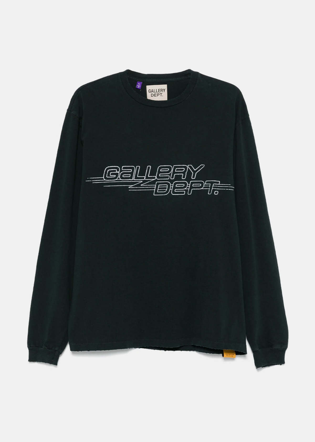GALLERY DEPT. Second Hand Black Skate Long Sleeve Tee - Second