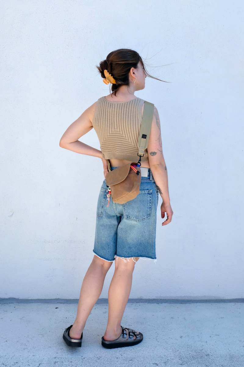 Atelier Delphine Cropped Rib Top Atelier Delphine Cropped Rib Top