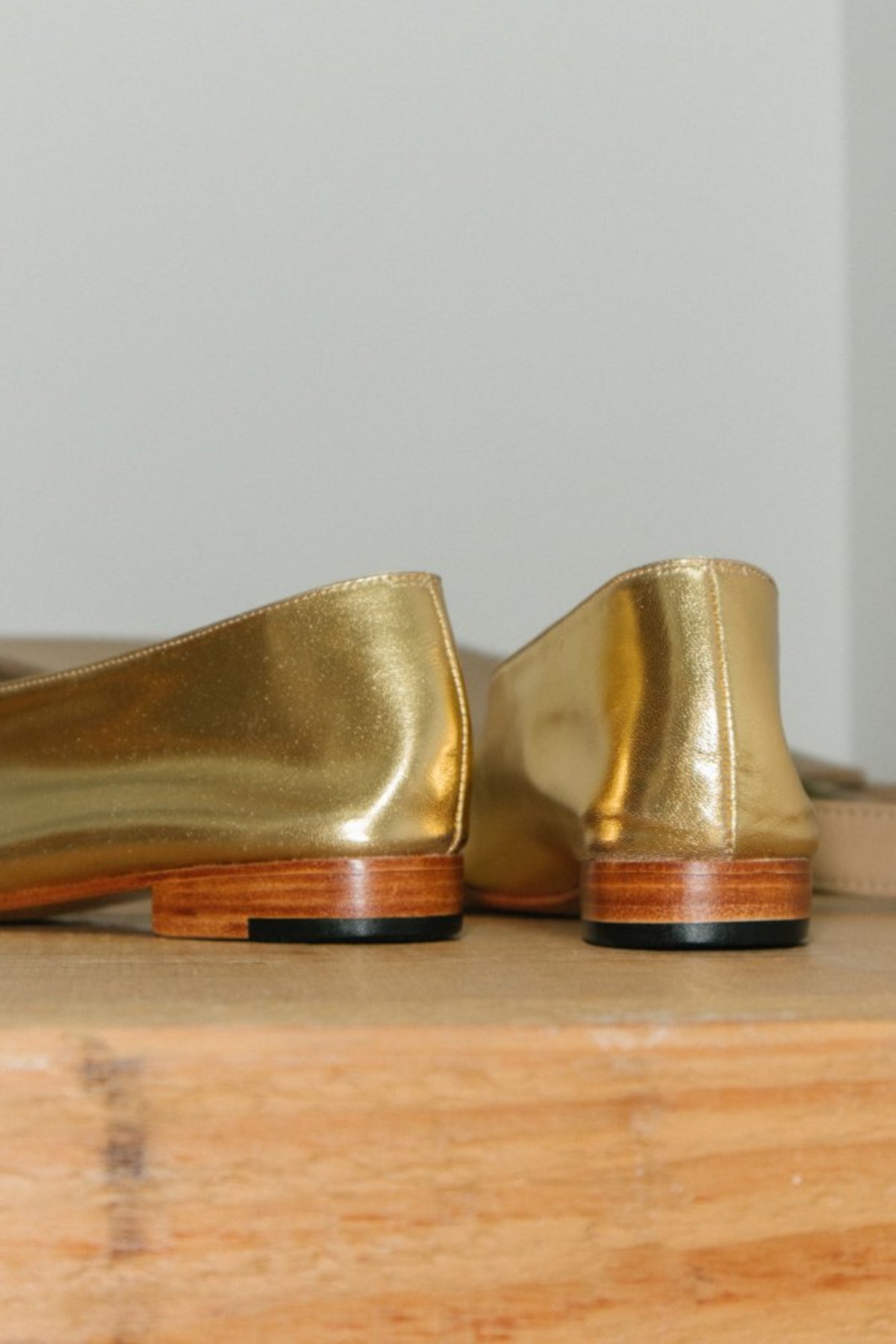 【新品未使用】＜MARTINIANO＞GLOVE Gold COLOR/38 Glove Gold – Martiniano shoes