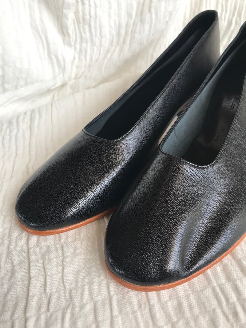 MARTINIANO マルティニアーノ HIGH GLOVE パンプス 38 黒 Martiniano Glove Shoe in Black