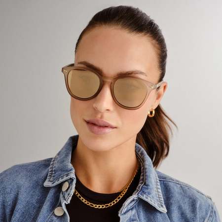 BY FAR Rodeo Sunglasses - Solid Black | Garmentory