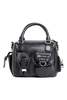 Cynthia Rowley Mini Leather Cargo Bag - Black - Thumbnail 1