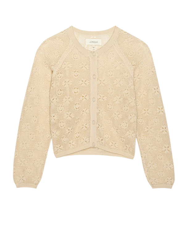 The Great. The Crochet Cardigan