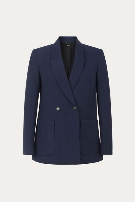 ★KENZO★ Double-breasted jacket black FD52VE0399JB99 FD52VE KENZO Black wool double-breasted jacket – Lord & Taylor