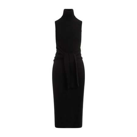 MM6 MAISON MARGIELA Tuxedo Print Dress - OPTIC WHITE