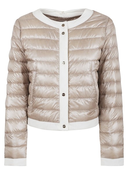 ブルゾン Herno Ultralight Nylon Padded Jacket With Striped Quilting Herno Ultralight Nylon Padded Jacket With Striped Quilting