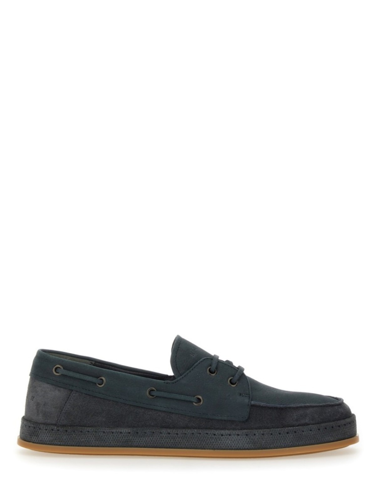 Hogan Leather Boat Moccasin - NWT Hogan Leather Boat Moccasin Loafer - Black | Garmentory main image 2
