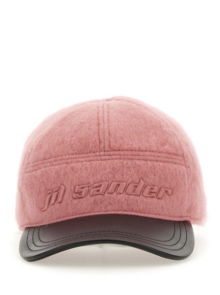 帽子 archive jil sandar leather hat jil-sander-leather-cap-black-