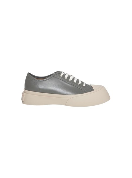 Marni Leather Big Foot 2.0 Padded Sneaker - White | Garmentory