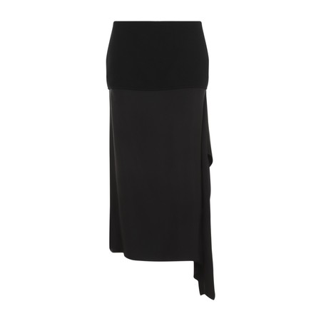 【送料&関税込】Jil Sander Satin Skirt With Side Slit Jil Sander Satin Skirt With Side Slit - Yellow | Garmentory
