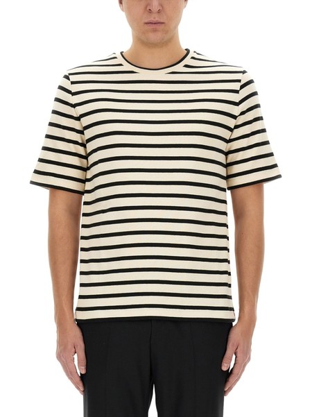 Tシャツ・カットソー Jil Sander T-SHIRT WITH ANIMAL PATTERN Jil Sander - Logo cotton t-shirt White - The Corner