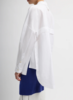 Tibi Gabe Oversized Shirt - White - Thumbnail 2