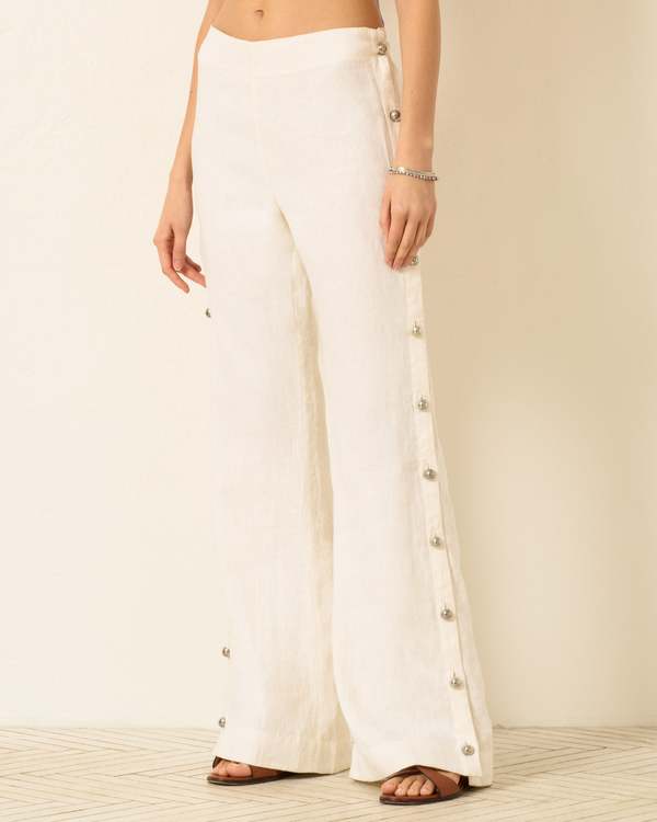 Alix Of Bohemia Holland Linen Pant