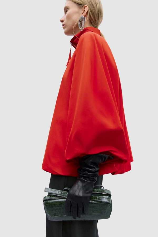 Cordera Utility Balloon Jacket - Red | Garmentory