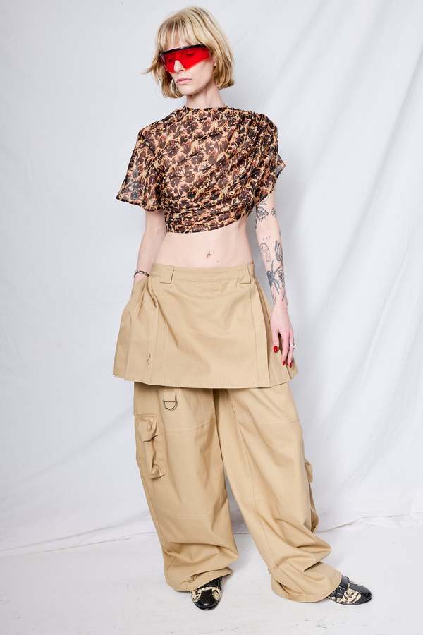 Collina Strada Lawn Skirt Cargo Pant | Garmentory