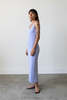 Waltz Ribbed Knit U-Neck Dress - Thumbnail 4