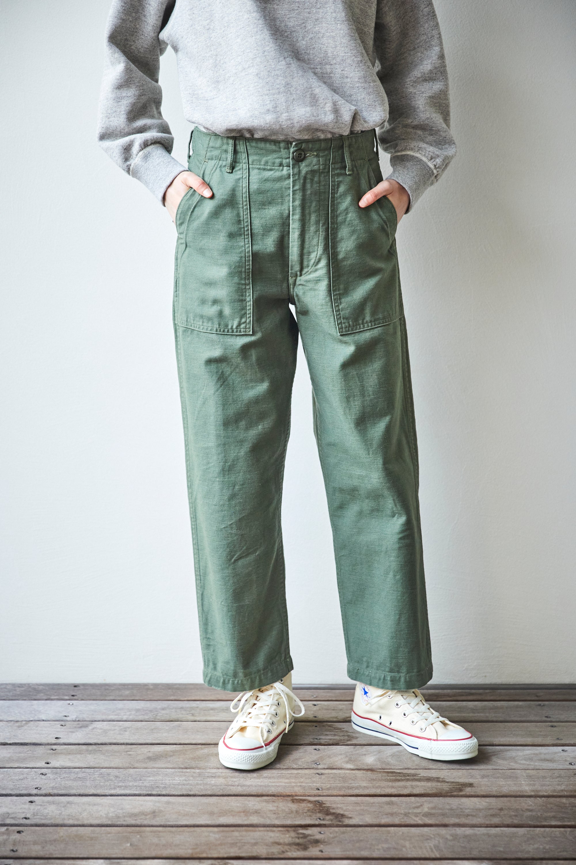 オアスロウ VINTAGE FIT FATIGUE PANTS WOMEN Orslow Women's Short Length US Army Fatigue Pants | Garmentory