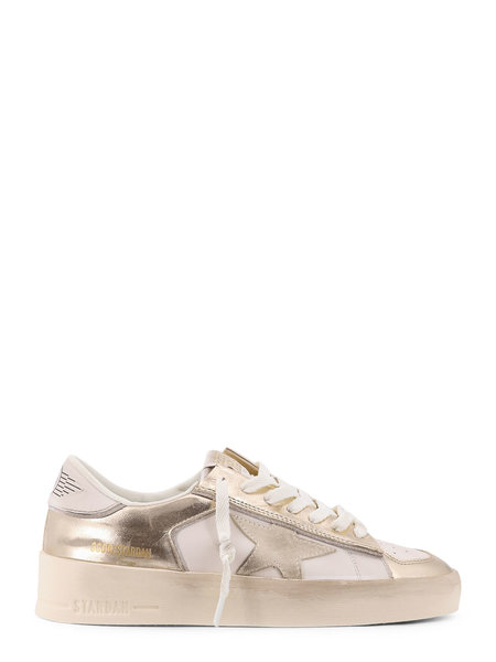 Golden Goose Stardan Leather Suede Star sneaker - White
