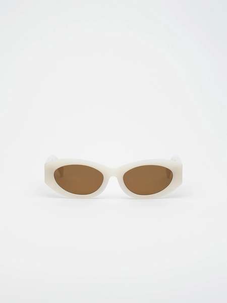 Kiko Kostadinov Octavia Sunglasses - Black | Garmentory
