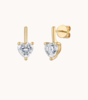 Alexa Leigh Linea Love Stud Earrings - Small - Thumbnail 5