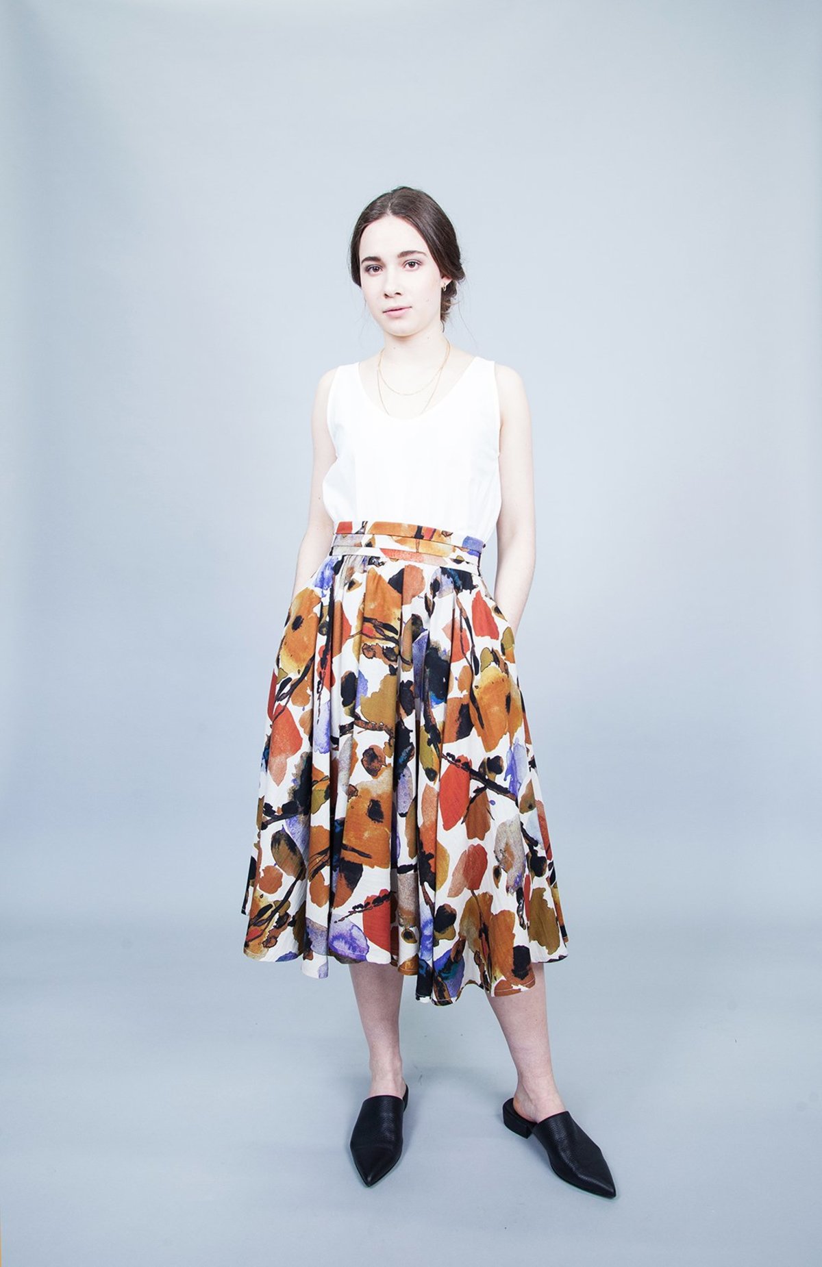 Amanda Moss Promenade Skirt - MULTI | Garmentory