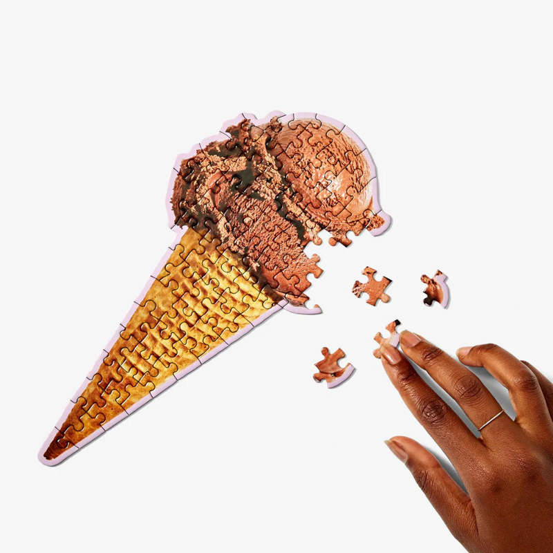 Areaware Little Puzzle - Chocolate Scoop Puzzle