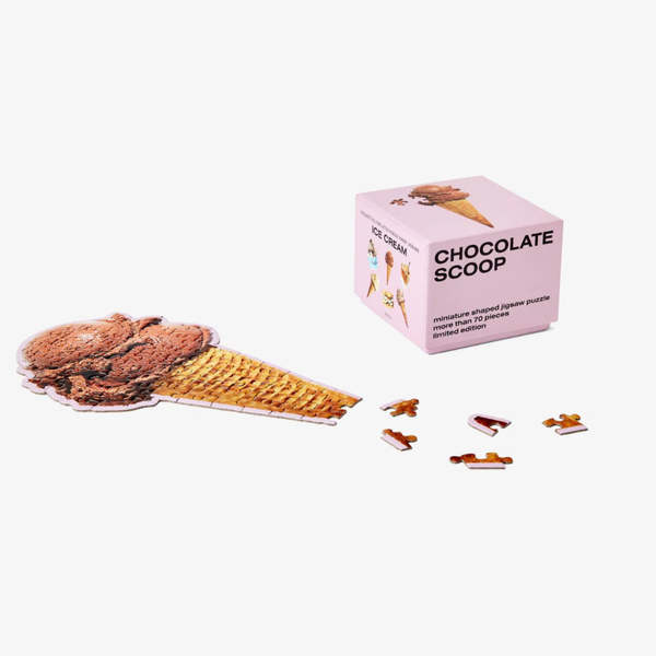 Areaware Little Puzzle - Chocolate Scoop Puzzle