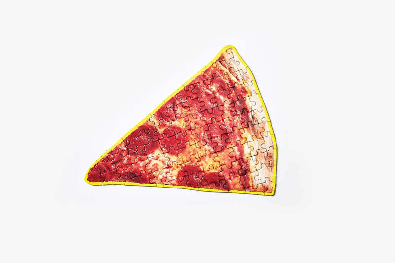 Areaware Little Puzzle Pizza Slice Puzzle Areaware Little Puzzle Pizza Slice Puzzle