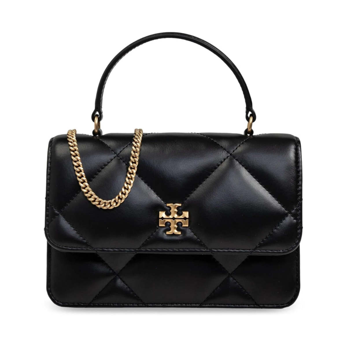 Tory Burch Kira Top Handle Chain Wallet - Black - Image 1 of 1