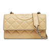 Tory Burch Small Fleming Diamond Convertible Shoulder Bag - Vanilla Soft Serve - Thumbnail 1