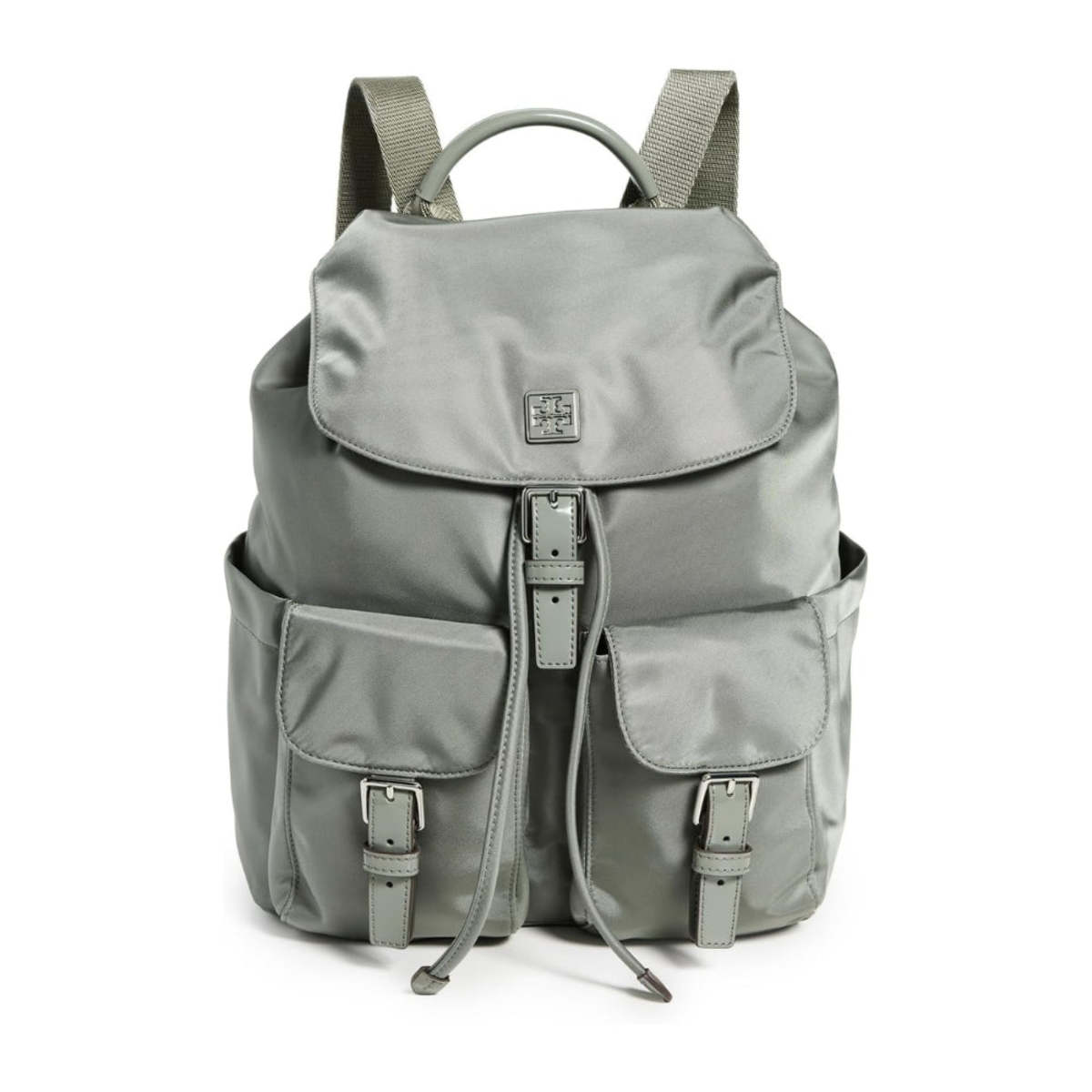 Tory Burch Virginia Nylon Backpack - Shale Rock | Garmentory