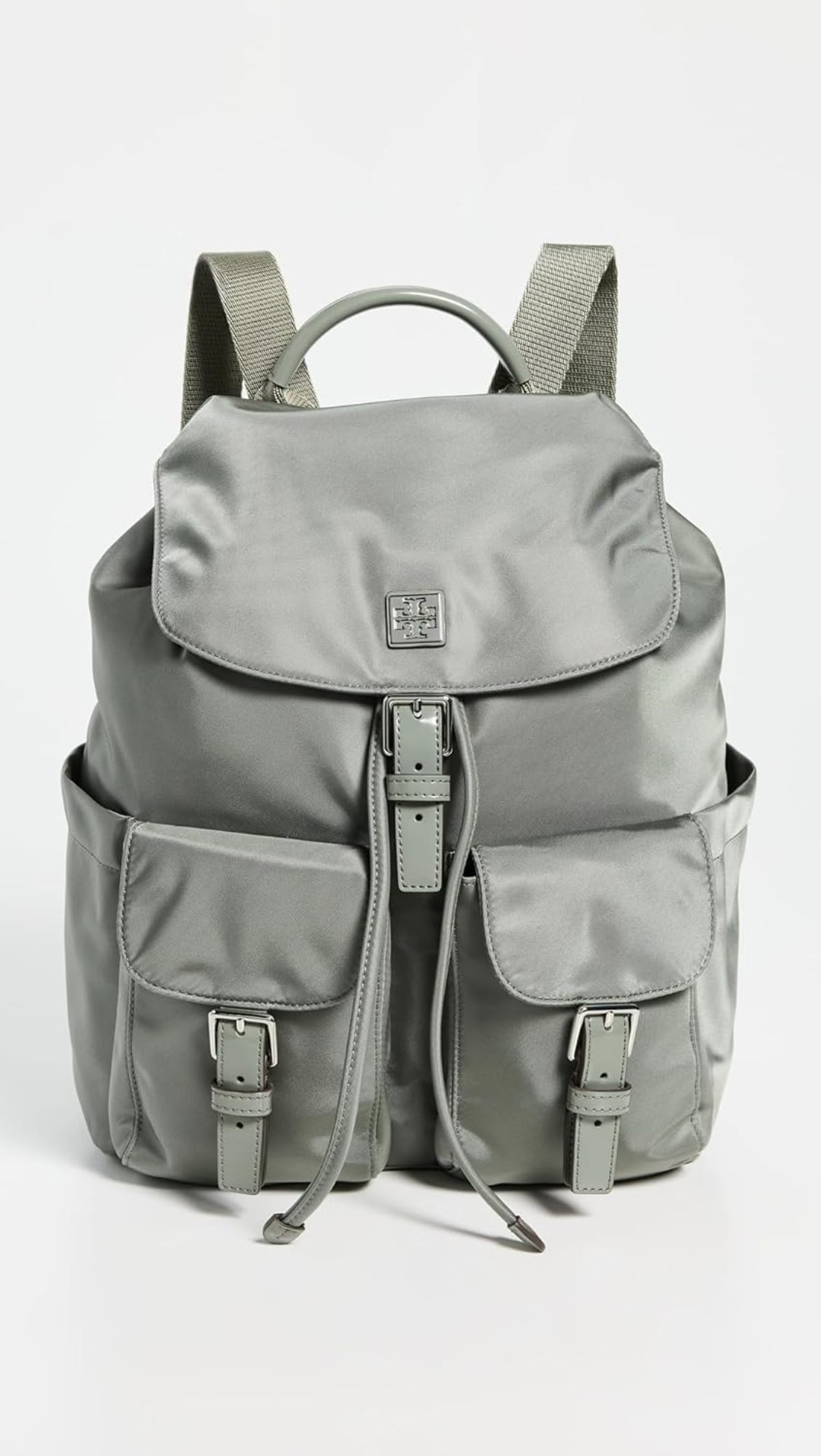 Tory Burch Virginia Nylon Backpack - Shale Rock | Garmentory