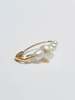 Loren Stewart Mixed Pearl Safety Pin Earring - Thumbnail 3