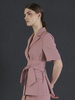 Maison De Ines Belted Jacket - Pink - Thumbnail 4