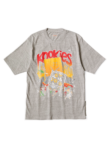 Tシャツ・カットソー CYCLE OVER PRINTED T-SHIRT WHITE DISTRESSED WASH (54899) CYCLE Over Printed T-Shirt White Distressed Wash - 01 BIANCO