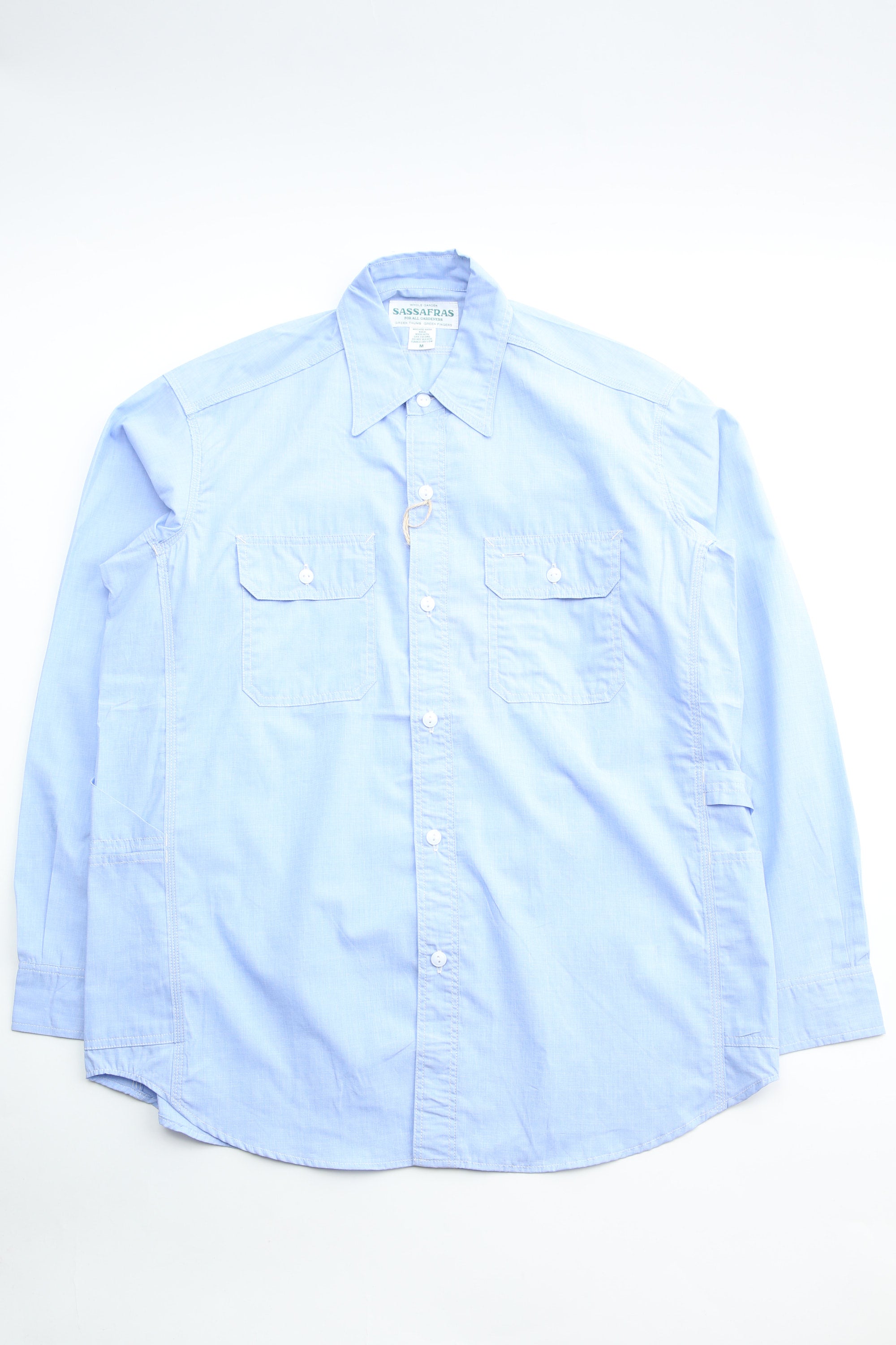 SASSAFRAS(ササフラス)GARDENER SHIRT A/C BROAD Sassafras Gardener Shirt A/C Broad Shirt | Garmentory