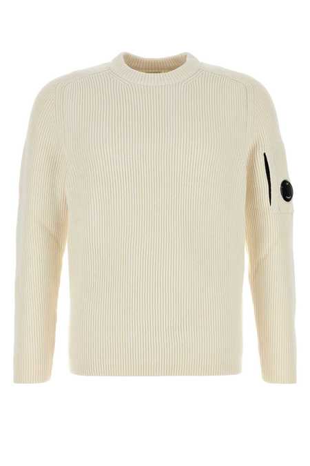 【送料&関税込】C.P. Company Cotton Sweater Fineness 12 C.P. Company Cotton Sweater Fineness 12 - White | Garmentory